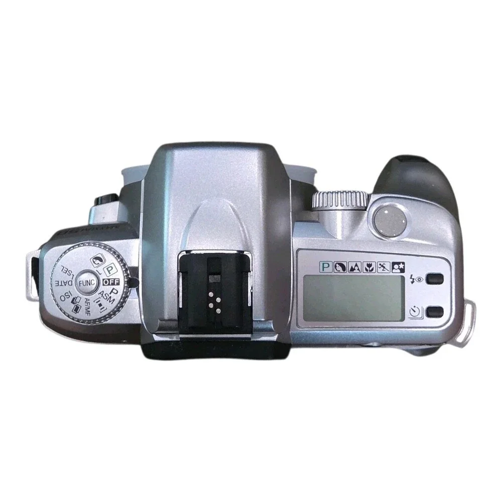 NIB Minolta Maxxum 50 35MM SLR Film Camera with  AF Zoom 28-80mm Vintage